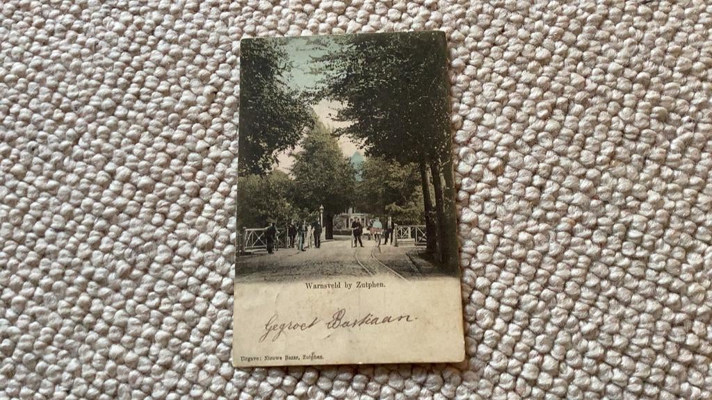 Ansichtkaart Warnsveld bij Zutphen 1903. 934, Ophalen of Verzenden, Voor 1920, Gelopen, Gelderland