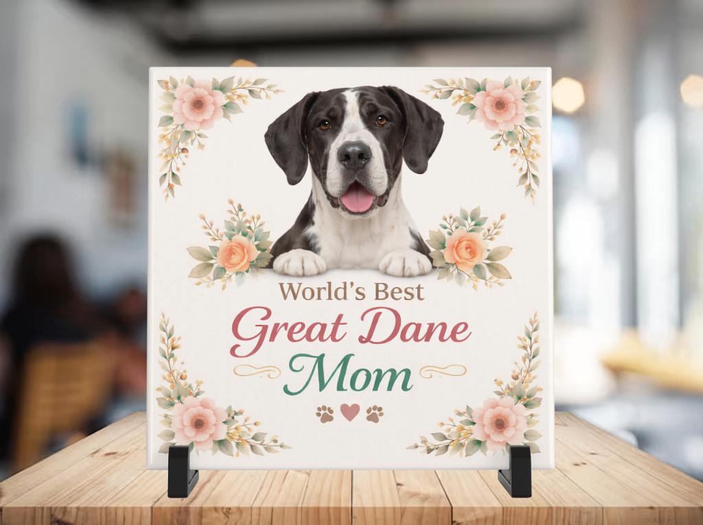 World's Best Great Dane Mom - Tegel, Verzenden, Nieuw