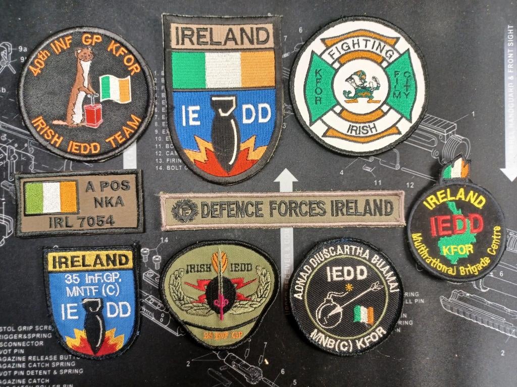 EOD Ierland, Verzenden, Landmacht, Nederland, Embleem of Badge