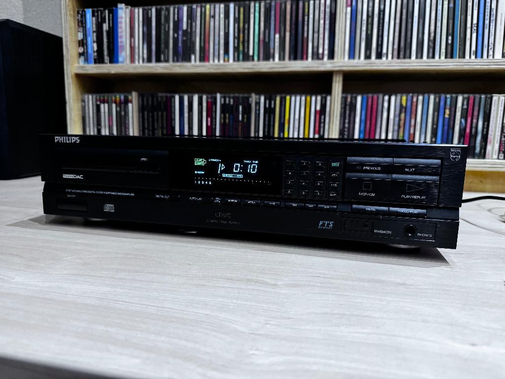 ✅ Philips CD620 - Compact Disc Player, Audio, Tv en Foto, Cd-spelers, Ophalen of Verzenden, Refurbished, Philips