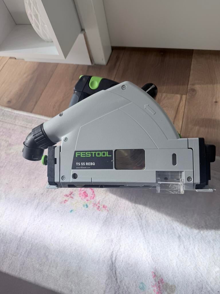 Festool TS 55 REBQ invalzaag, Ophalen, Invalzaag, Zo goed als nieuw, 30 tot 70 mm