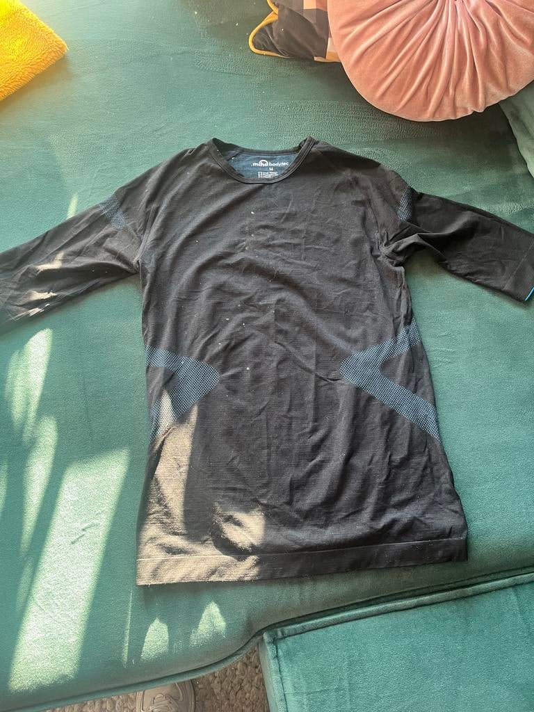 Miha Bodytec set, broekje en T-shirt, maat M, Maat 38/40 (M), Zwart, Ophalen of Verzenden, Fitness of Aerobics