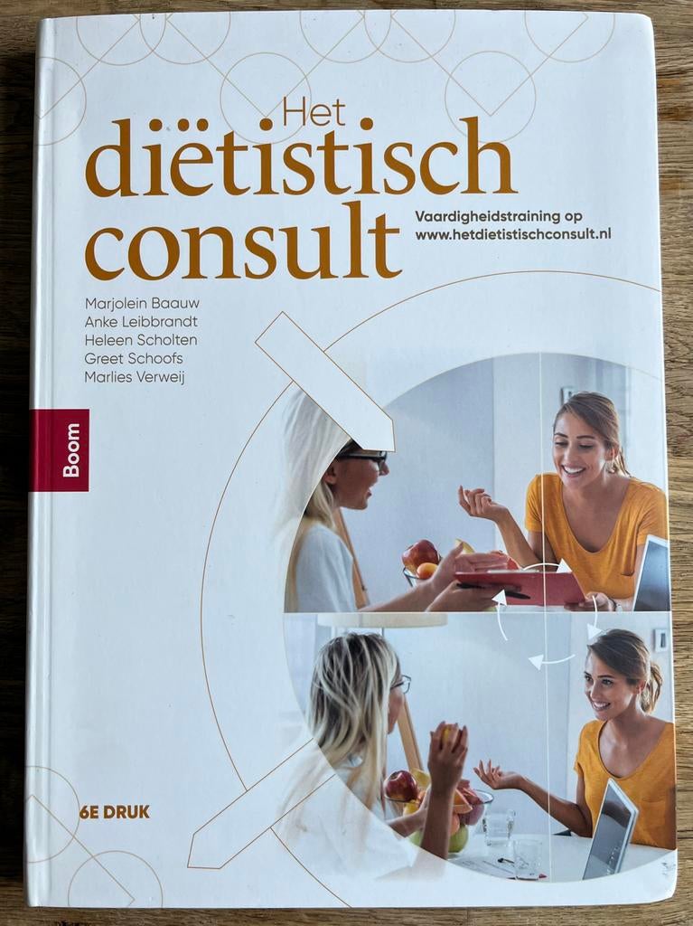 Het diëtistisch consult - Voeding en Diëtetiek HBO, Boeken, Ophalen of Verzenden, Gamma, Zo goed als nieuw, HBO
