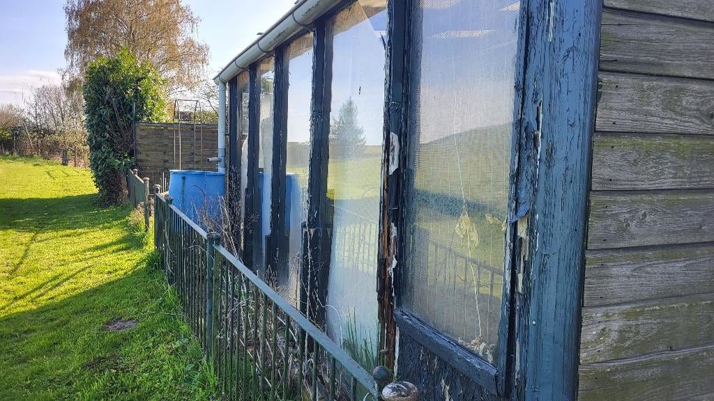 Enkel glas voor bijv kas, Ophalen, Overige materialen, Gebruikt, Muurkas