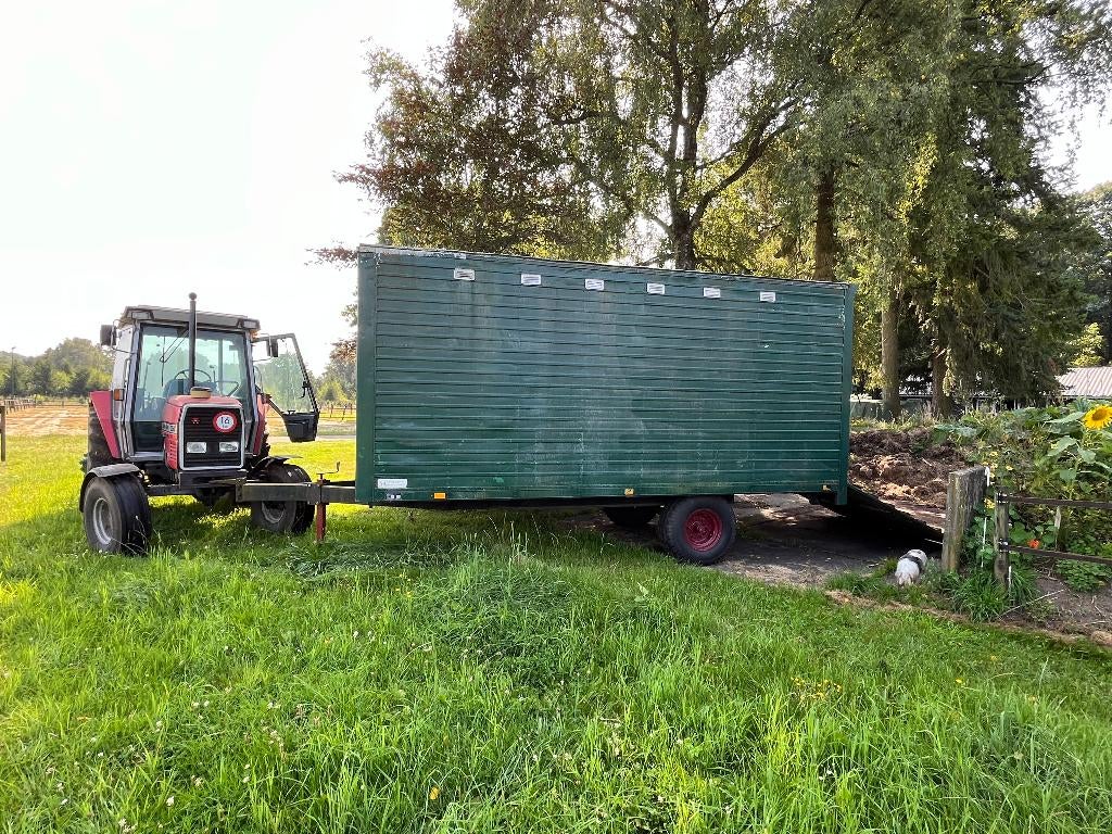 Veewagen veekar veetrailer, Ophalen, Akkerbouw, Transport