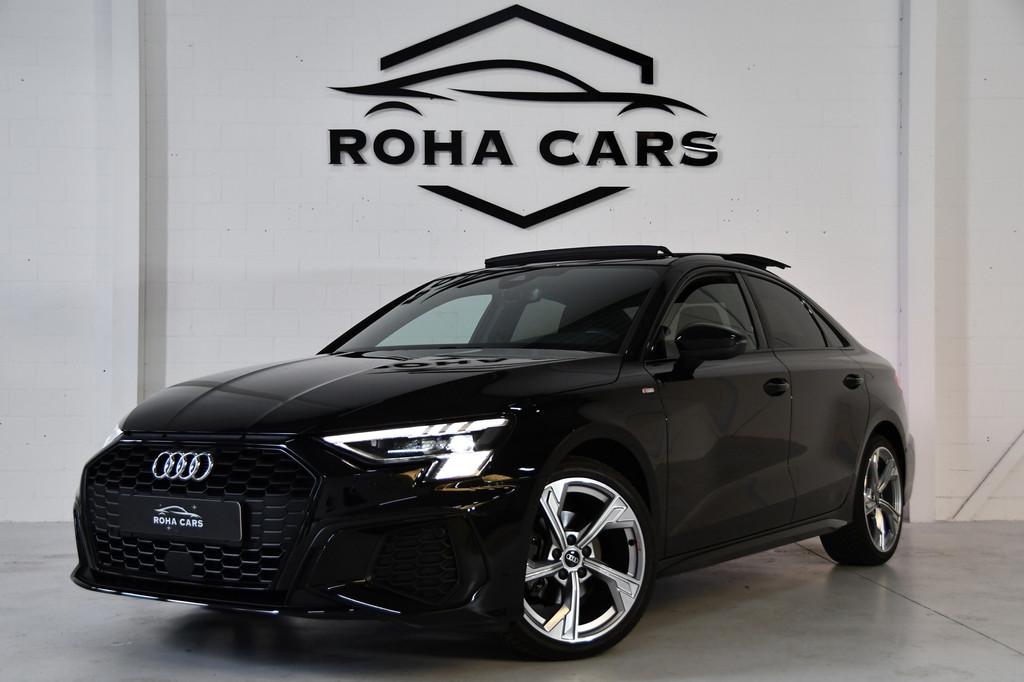Audi A3 A3 Lim 35 TFSI S-tronic S-line, Auto's, 1295 kg, 150 pk, Zwart, Origineel Nederlands