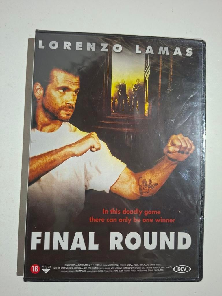 Final Round DVD - Actiethriller met Lorenzo Lamas, Vanaf 16 jaar, Ophalen of Verzenden, Zo goed als nieuw, Actiethriller
