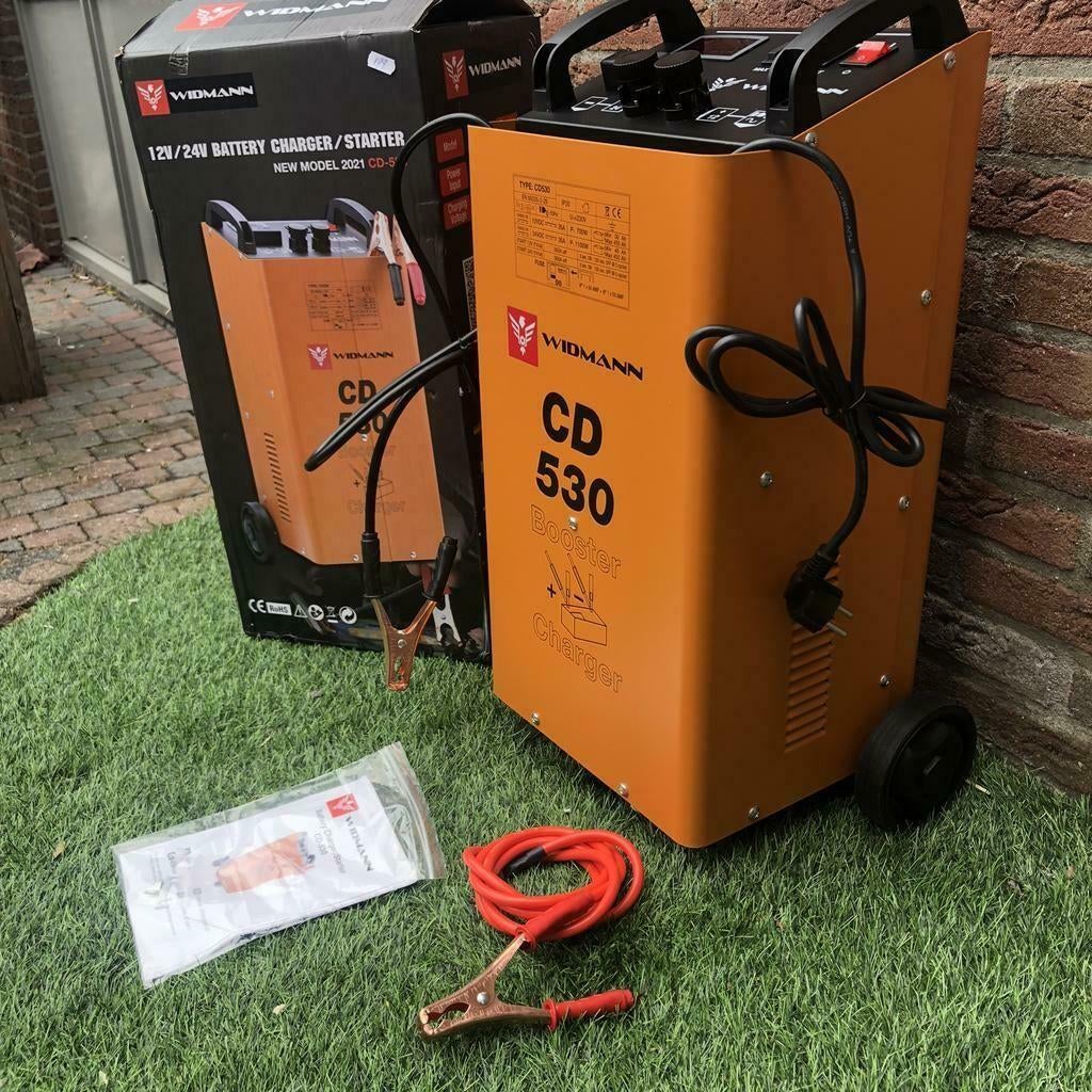 Acculader/Booster 12V/24V - widmann, Ophalen of Verzenden