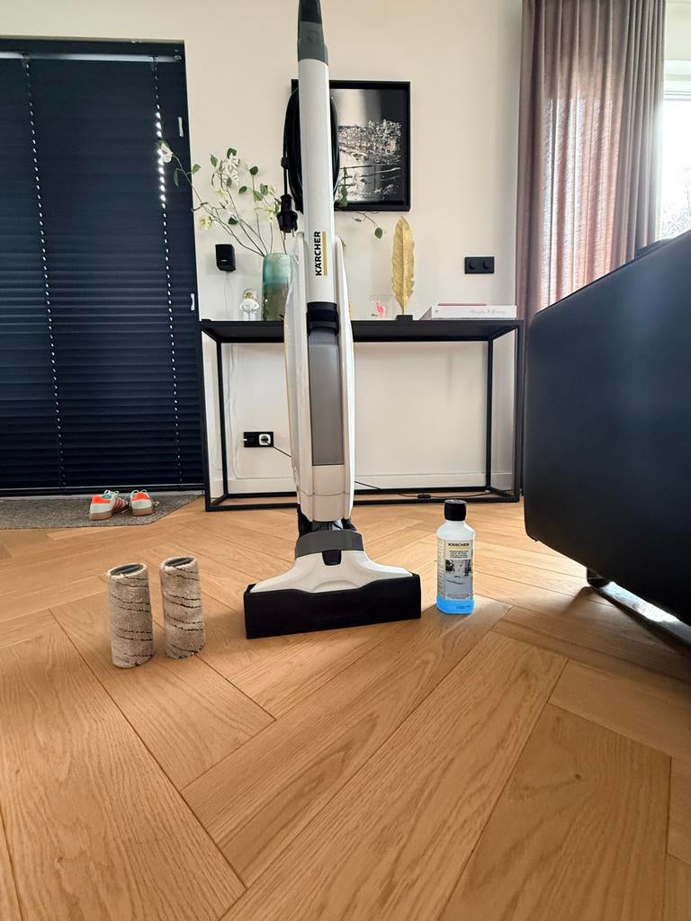 Kärcher FC 5 Premium Vloerreiniger, Witgoed en Apparatuur, Stofzuigers, Ophalen, Zo goed als nieuw, Waterstofzuiger, Minder dan 1200 watt