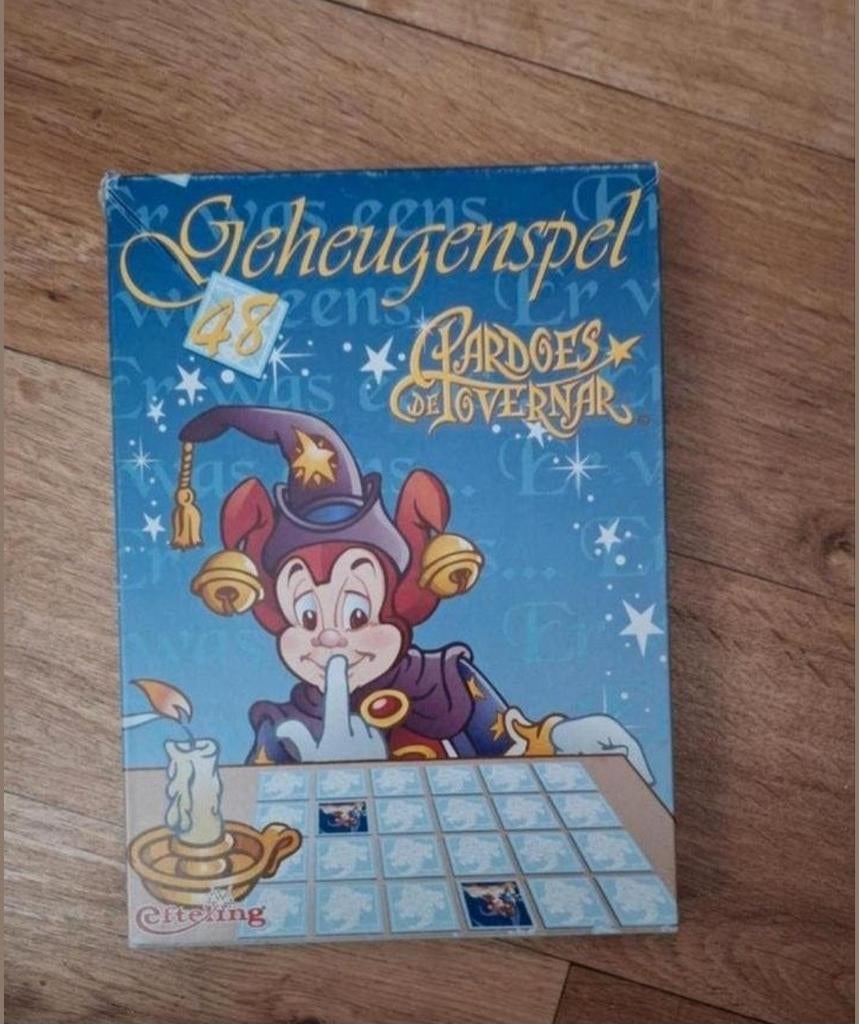 Efteling Geheugenspel Pardoes de Tovernar, Een of twee spelers, Ophalen of Verzenden, Zo goed als nieuw, Efteling