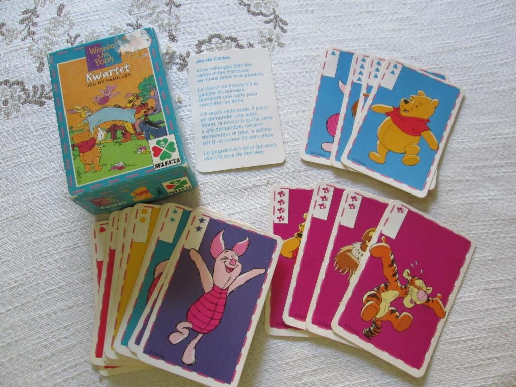 Winnie the Pooh kwartet Selecta nr. 15442, Ophalen, Zo goed als nieuw, Kwartet(ten)