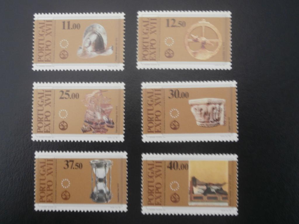 PORTUGAL 1983; serie KUNSTEXPO, Verzenden, Postfris