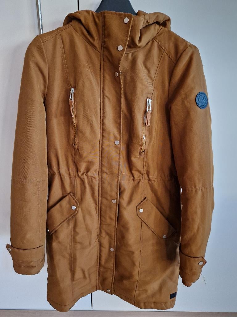 Vero Moda dames winterjas cognac bruin maat M, Kleding | Dames, Jassen | Winter, Maat 38/40 (M), Bruin, Vero Moda, Ophalen of Verzenden