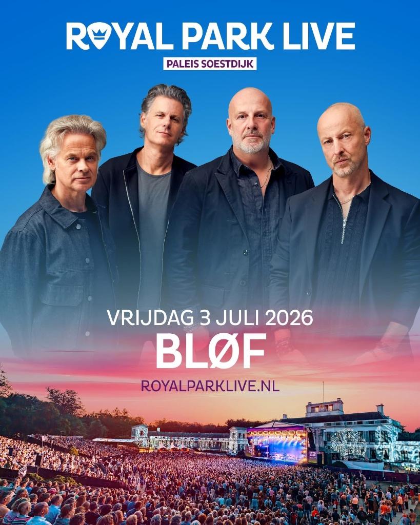 Tickets voor Royal Park Bløf zitplaatsen, Tickets en Kaartjes, Twee personen, Juli