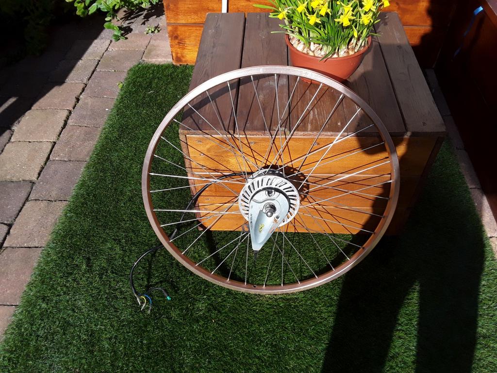 Voorwiel e.bike met motor, Fietsen en Brommers, Fietsonderdelen, Ophalen of Verzenden, Motor