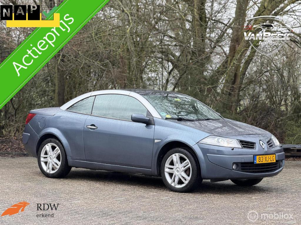 Renault Mégane Coupé-Cabriolet 2.0-16V Tech Line, Auto's, Voorwielaandrijving, 1998 cc, 135 pk, Gebruikt