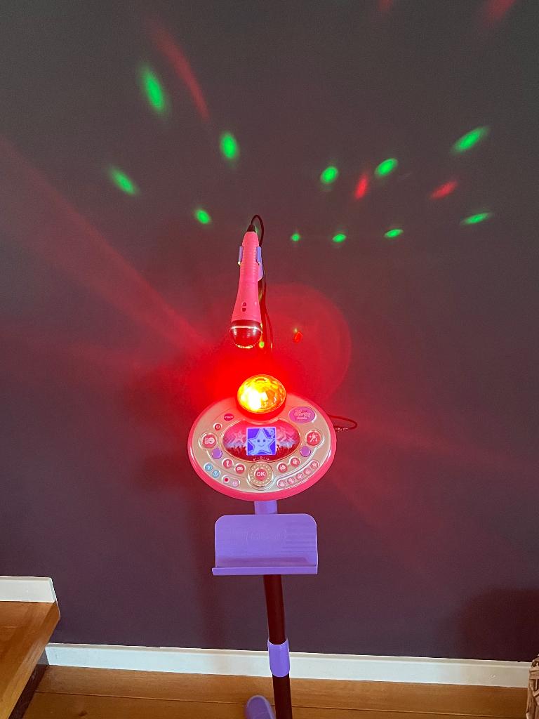 vtech microfoon op standaard, Kinderen en Baby's, Speelgoed | Vtech, Ophalen, Gebruikt, 4 tot 6 jaar