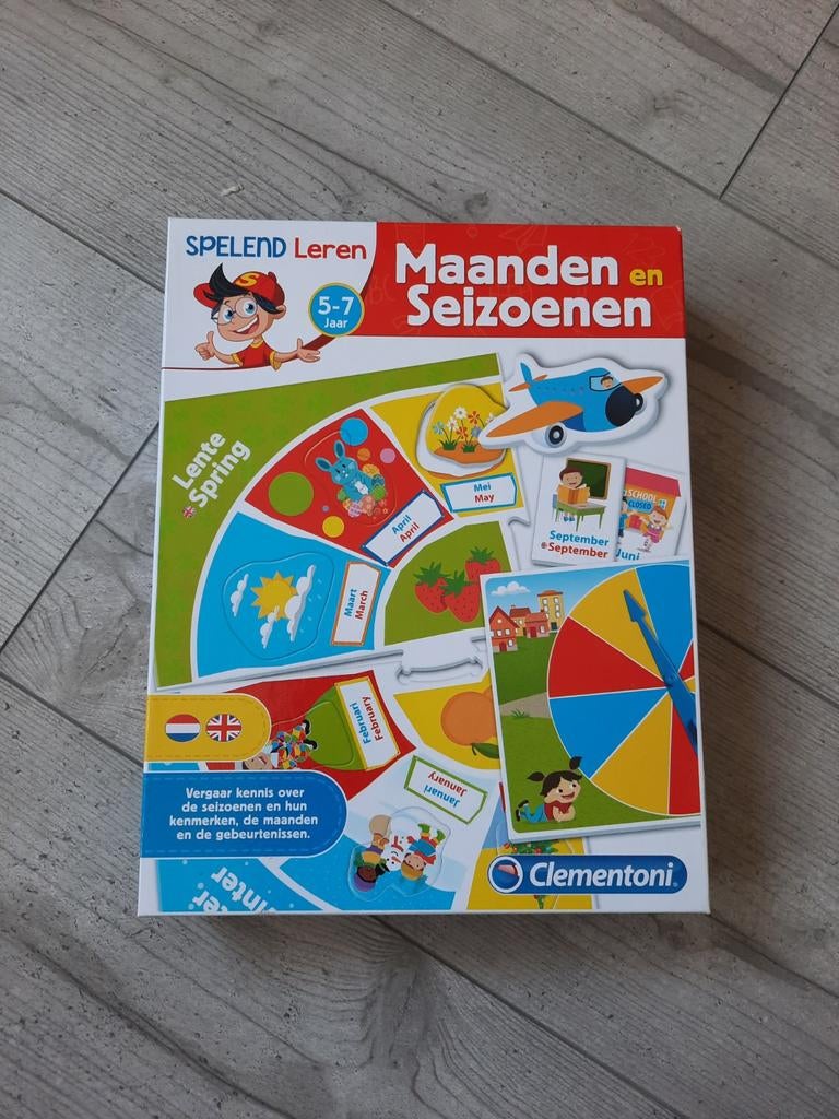 Maanden en Seizoenen spel., Kinderen en Baby's, Speelgoed | Educatief en Creatief, Ophalen, Zo goed als nieuw