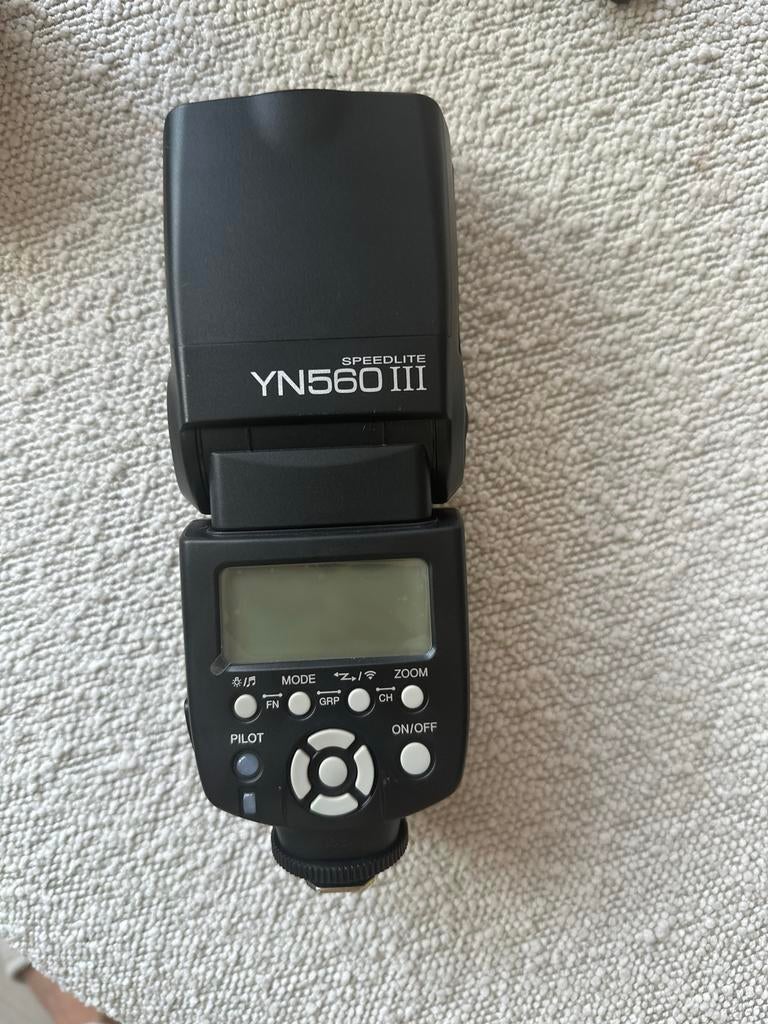 Yongnuo YN560 III Speedlight Flitser | ZGAN + Doos | €40, Audio, Tv en Foto, Fotografie | Flitsers, Zo goed als nieuw, Ophalen