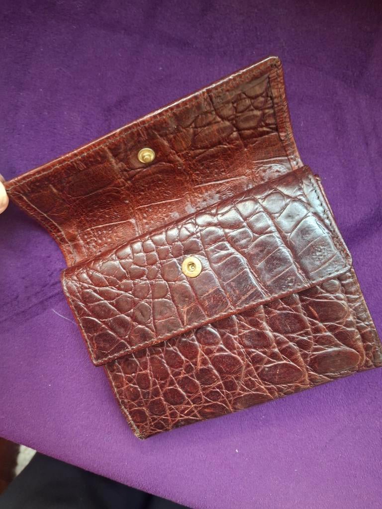 Mulberry Vintage Portemonnee - Collectors Item, Sieraden, Tassen en Uiterlijk, Portemonnees, Overige merken, Gebruikt, Bruin, Ophalen of Verzenden