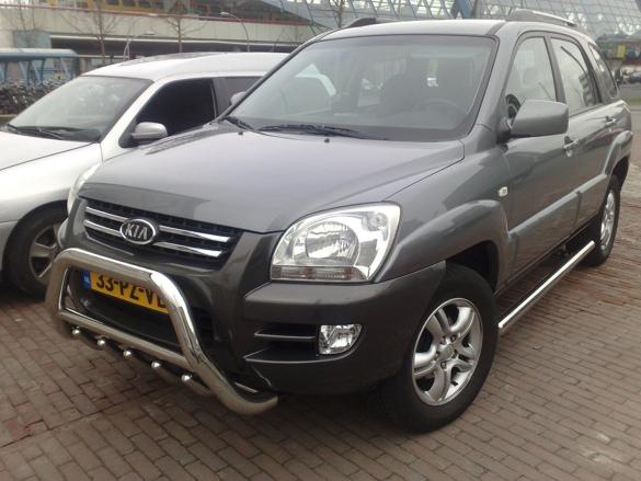 Kia Sportage 2004-2010 Sidebars rechte buis, Niet ingevuld, Niet ingevuld, Niet ingevuld
