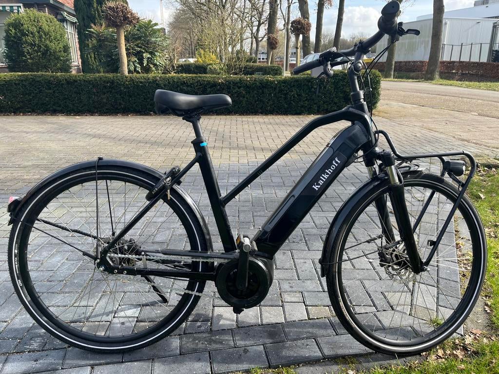Elektrische fiets #Kalkhoff Bosch, 47 tot 51 cm, Ophalen, Zo goed als nieuw, Aluminium