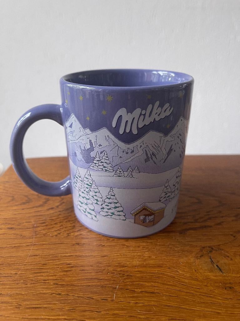 Mok "Milka" 'Kerstdorp' Nieuw, Diversen, Kerst, Ophalen of Verzenden, Nieuw