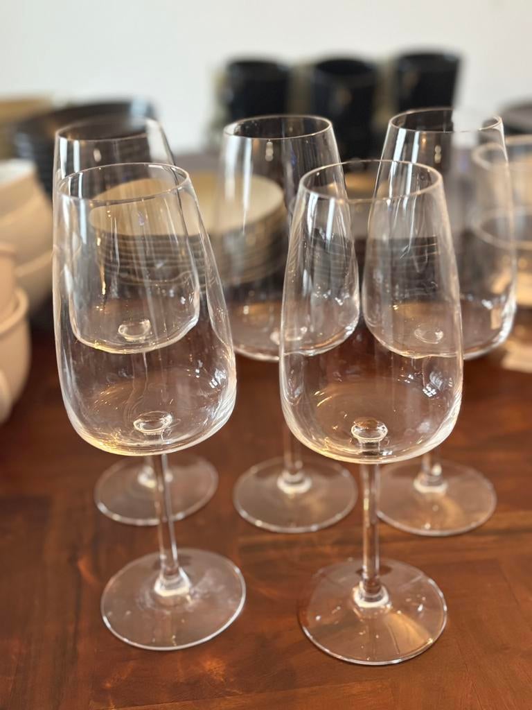 Wijn en waterglazen IKEA, Ophalen, Zo goed als nieuw, Overige typen