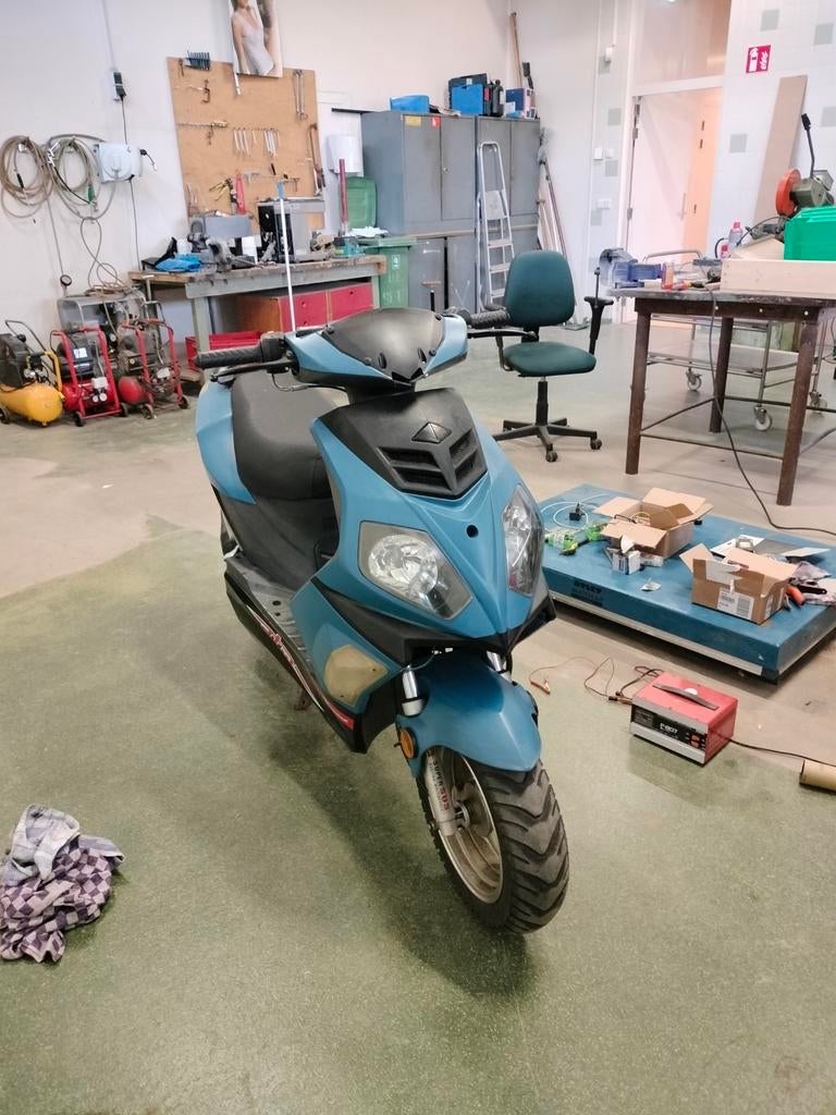 Blauwe Scooter, Ophalen of Verzenden, Gebruikt, Overige typen, Overige merken