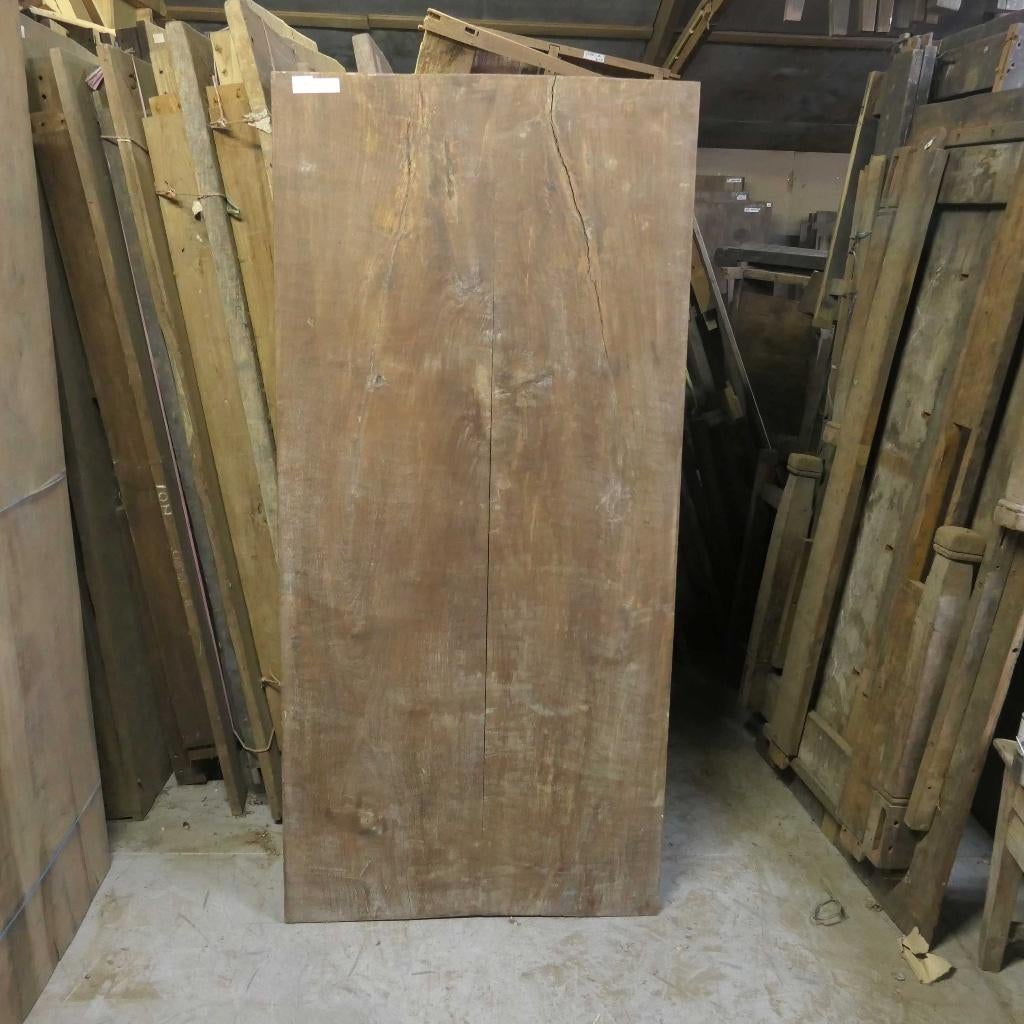 AANBIEDING Teak hout tafel 172x82 landelijke blad TQ70 SALE, Ophalen of Verzenden