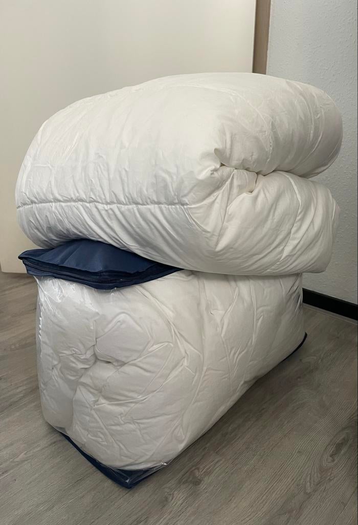 IKEA STJÄRNBRÄCKA 4-seizoenen dekbed 200x200, Huis en Inrichting, Slaapkamer | Beddengoed, Ophalen, Gebruikt, Wit, Tweepersoons