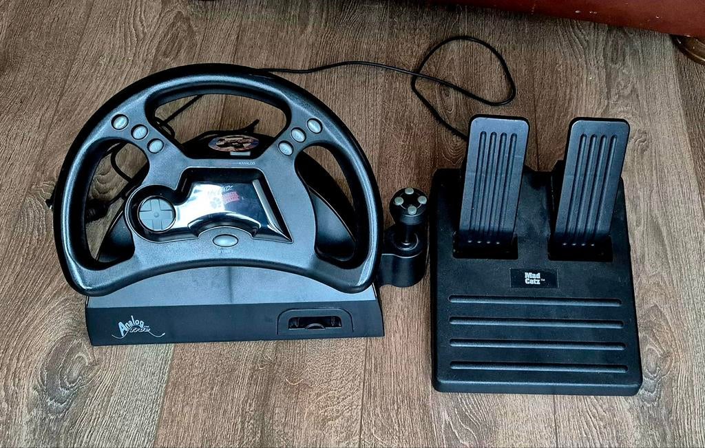 Complete set stuur en pedalen voor de Nintendo 64. Ideaal vo, Ophalen