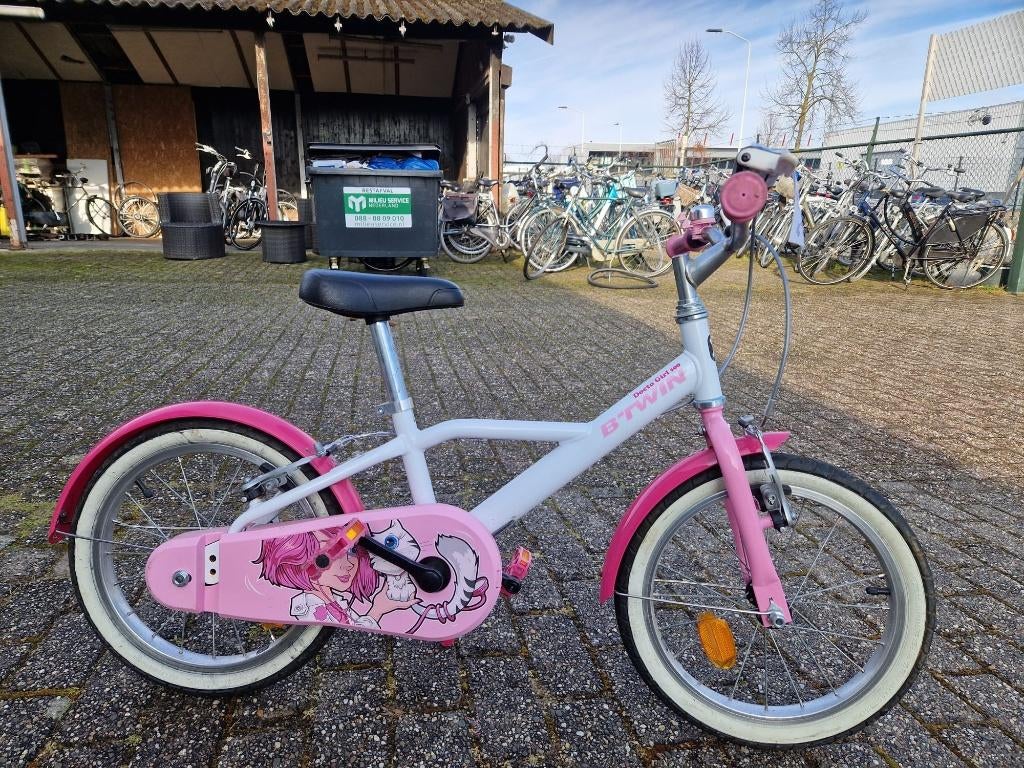 Meisjesfiets 16 inch | Technisch 100% | Handrem + TTR, Decathlon, Decathlon, BTWIN, 16 inch