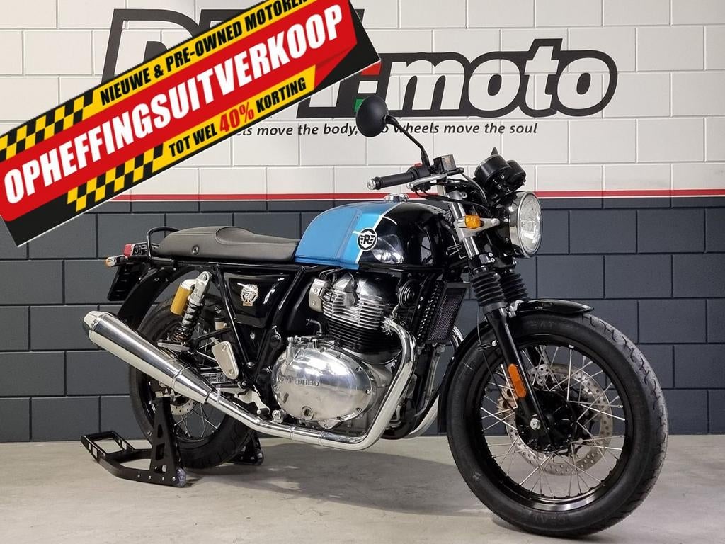 ROYAL ENFIELD CONTINENTAL GT 650 (bj 2023), Motoren, Motoren | Royal Enfield, 2 cilinders, 648 cc, Motorrijbewijs A, Bedrijf