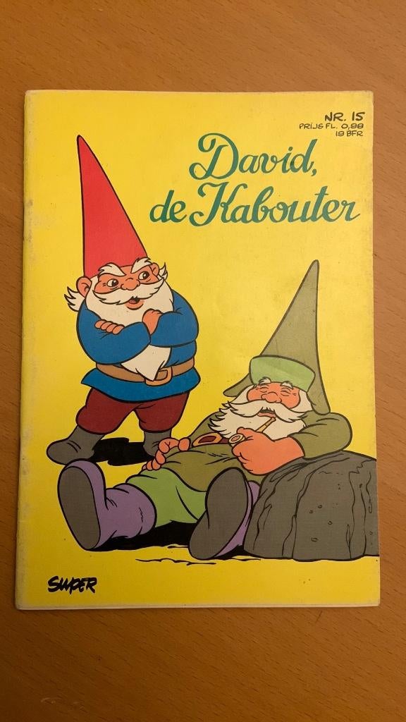 David de kabouter nummer 15, Eén stripboek, Ophalen of Verzenden