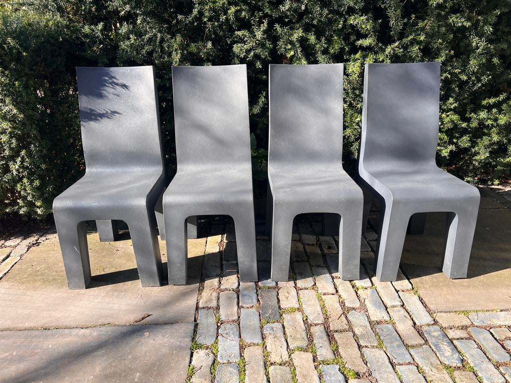 Richard Hutten Gispen Centraal Museum Stoelen, Kunststof, Gebruikt, Ophalen of Verzenden, Vier