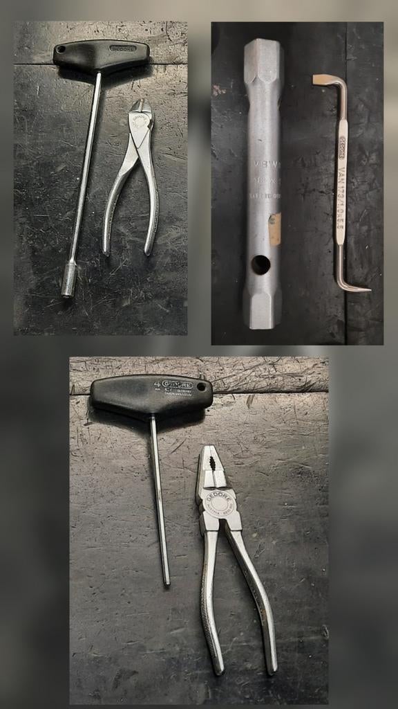 Gedore & VBW Handgereedschap Set - Dopsleutel, Inbus, Tangen, Ophalen of Verzenden, Zo goed als nieuw