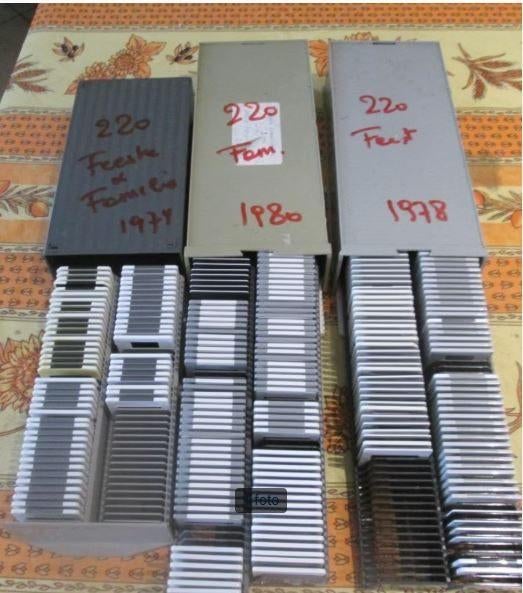 220 oude Dia's van Families en Feesten - 1978-1980, Verzamelen, Foto's en Prenten, 1960 tot 1980, Foto, Ophalen of Verzenden, Zo goed als nieuw