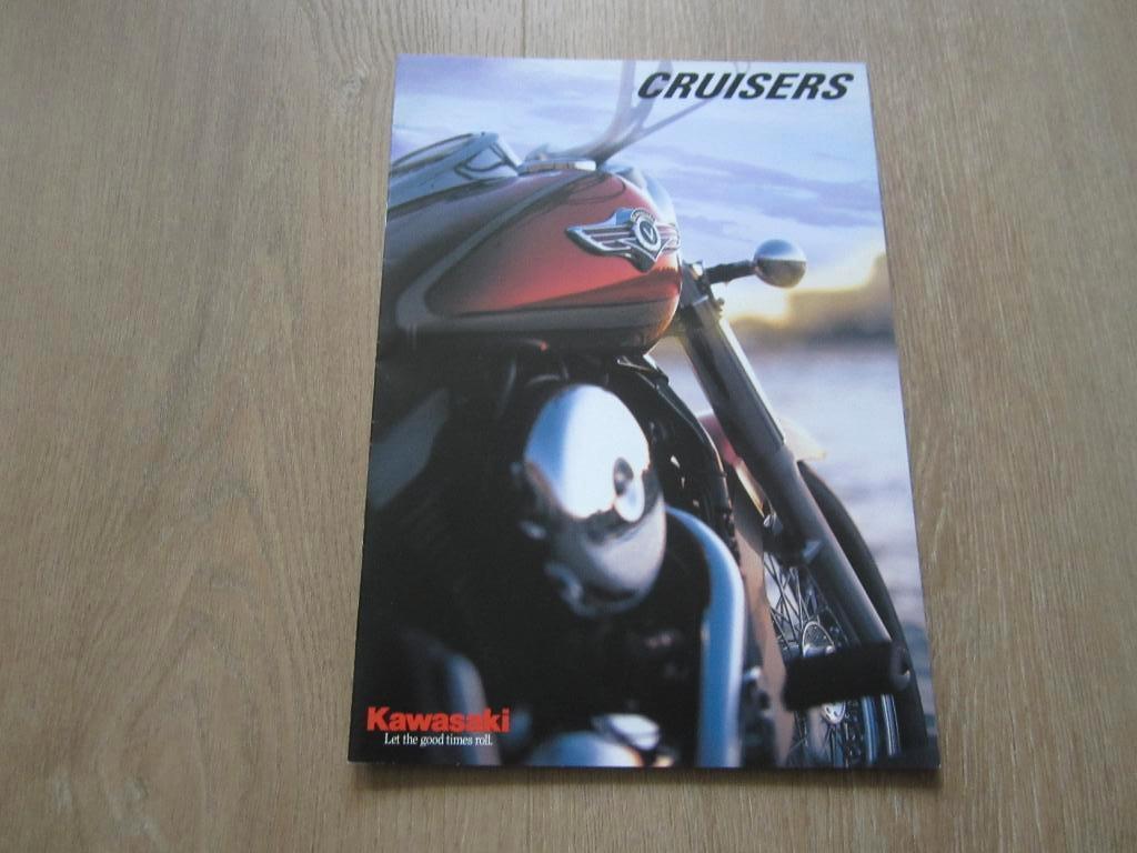 Kawasaki EN 500 / VN 800 / VN 1500 o.a. Drifter folder, Ophalen of Verzenden, Kawasaki