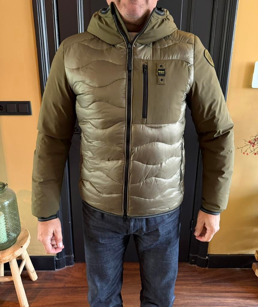 Blauer jack maat Large, Ophalen of Verzenden, Zo goed als nieuw, Maat 52/54 (L), Groen