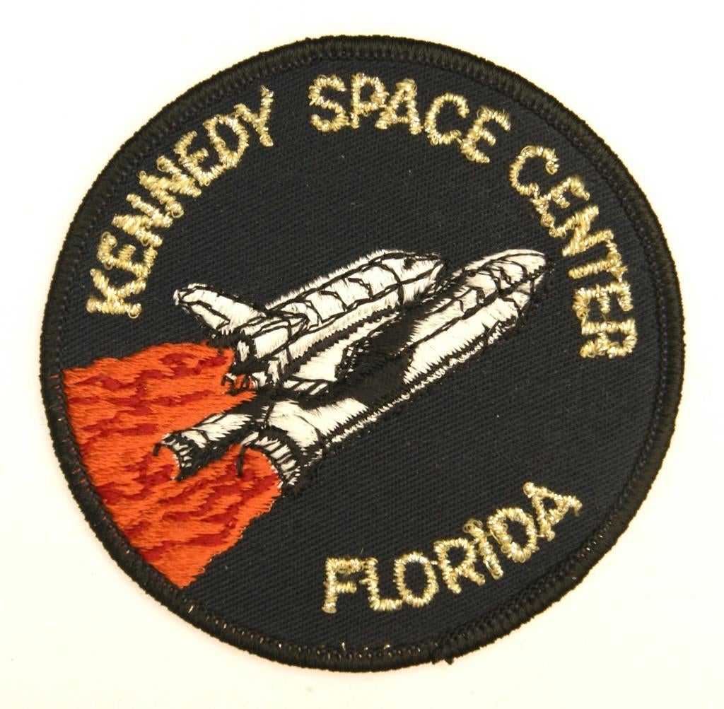 Patch - Embleem Ruimtevaart Kennedy Space Center, Ophalen of Verzenden, Zo goed als nieuw, Patch, Badge of Embleem