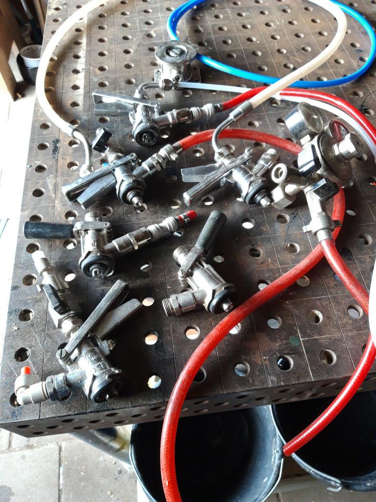 Fust koppelingen, zie foto., Ophalen of Verzenden, Zo goed als nieuw, Overige merken