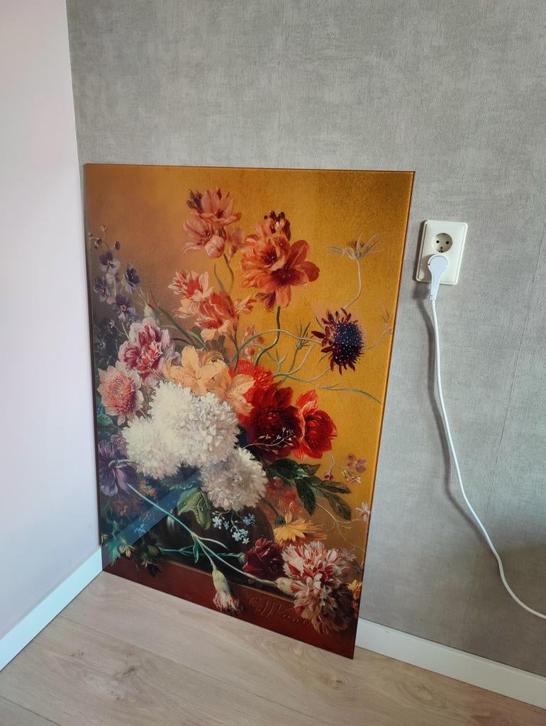 Stilleven met Bloemen van Georgius van Os op Glas, Ophalen