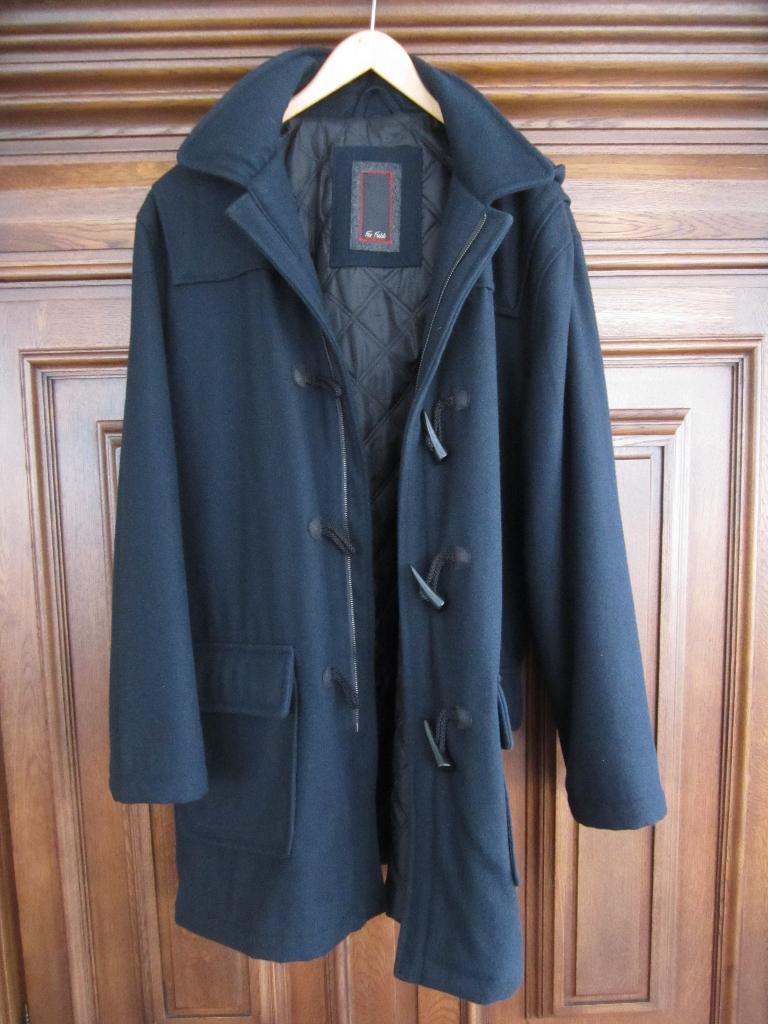 Houtje touwtje, Zeeduffel jas Heren mt 56 donker blauw, Onbekend, Blauw, Maat 56/58 (XL), Ophalen of Verzenden