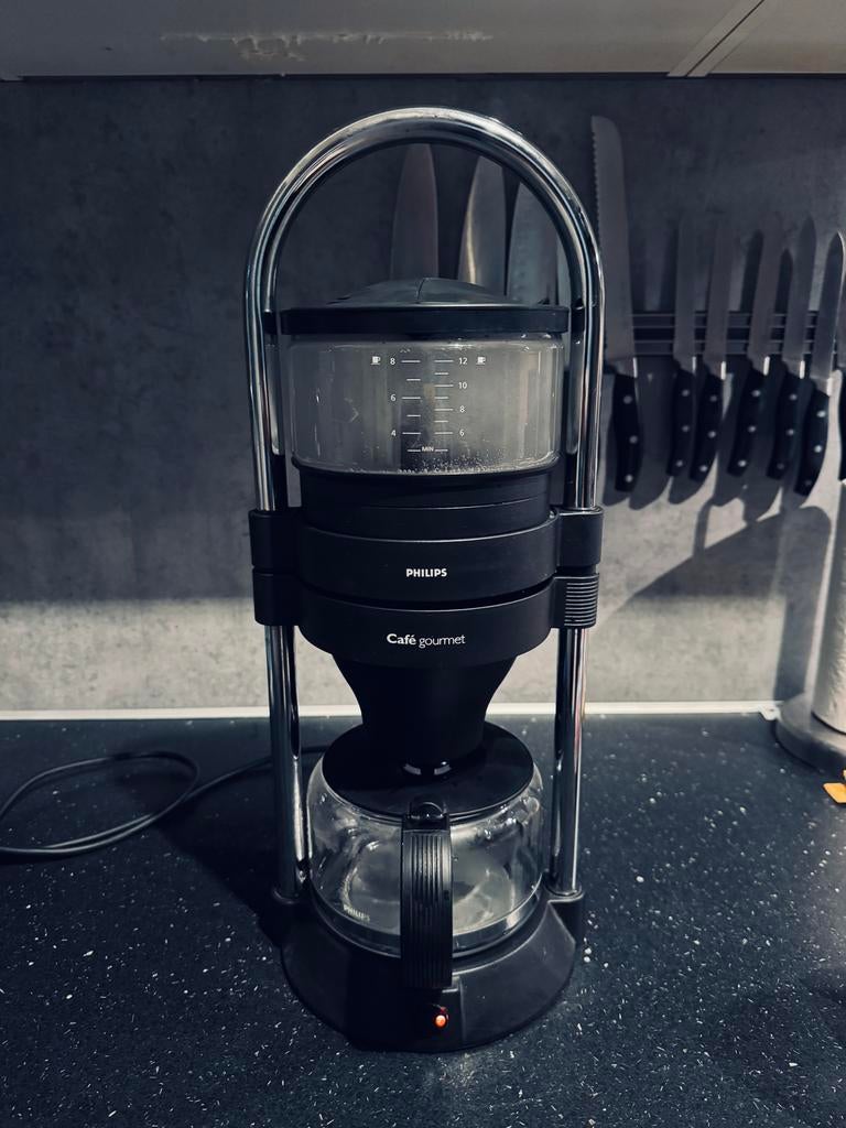 Design classic Philips Café Gourmet Koffiezetapparaat, Witgoed en Apparatuur, Koffiezetapparaten, Ophalen, Afneembaar waterreservoir