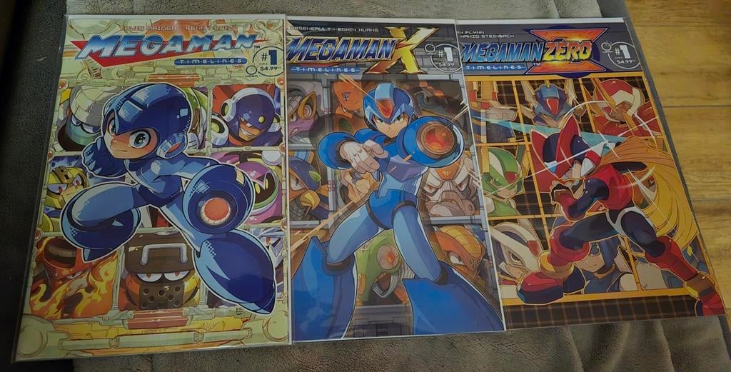 Comics: Mega Man 3x Timelines one-shots (X & Zero), Amerika, Nieuw, Ophalen of Verzenden, Meerdere comics