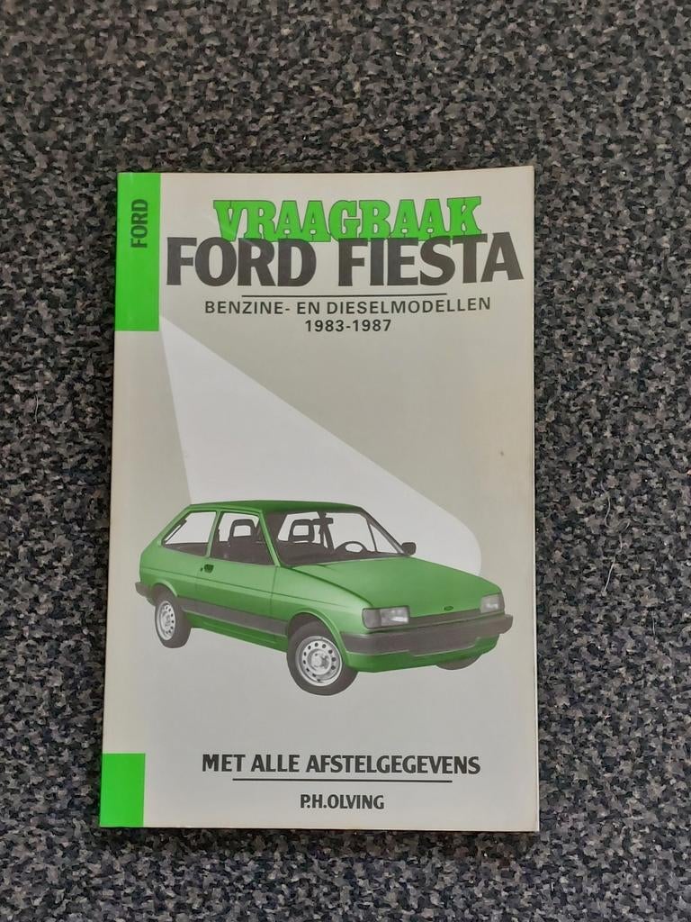 BOEK: Vraagbaak Ford Fiesta van 1983-1987, Ophalen of Verzenden