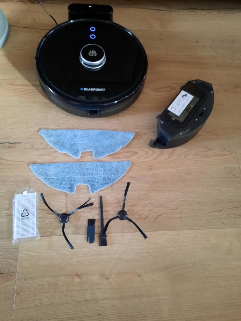 BLAUPUNKT robot zuiger met dweilfunktie, Witgoed en Apparatuur, Stofzuigers, Zo goed als nieuw, Robotstofzuiger, Ophalen