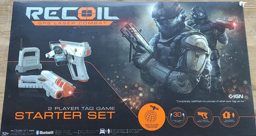 Recoil Laser Game Set 2 Guns, Kinderen en Baby's, Speelgoed | Buiten | Actiespeelgoed, Ophalen of Verzenden, Zo goed als nieuw