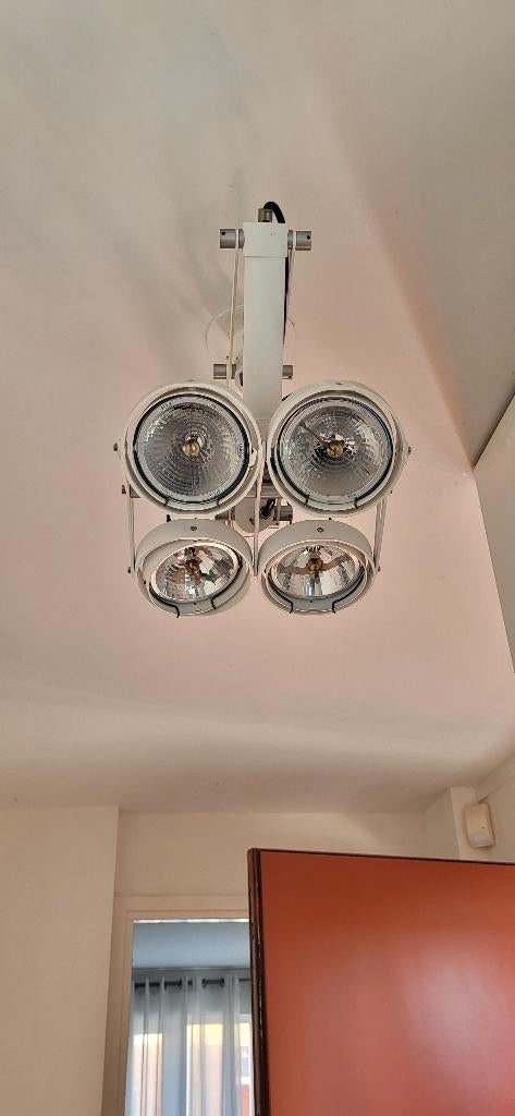 Modular Nomad 4-spot, wit, origineel, dimbaar, Ophalen of Verzenden, Gebruikt, Metaal, Industrieel, minimalistisch, modern, architecturaal, tijdloos